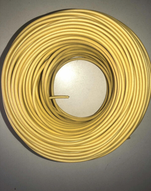 Cable Unipolar Flexible H05v-k Amarillo 1x1 (100m)