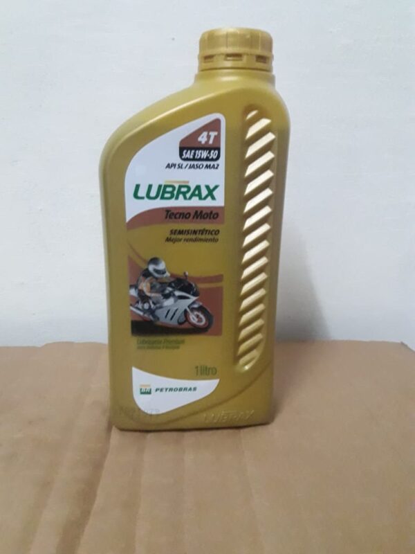 Aceite Tecno Moto Lubrax 15W50 - 1L