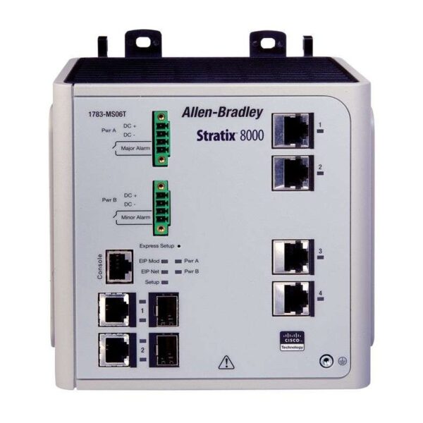 Stratix 8000 Ethernet Switch 6-Port Cooper, Layer 2 Allen Bradley