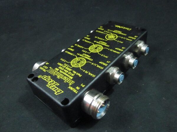 Distribution Box, DeviceNet, 6 x M12 Port Junction Connector Allen Bradley